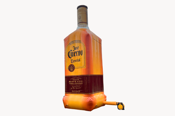 Botella Cuadrada Jose Cuervo